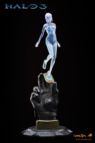 Illustration for article titled Weta's Fancy Halo Statues